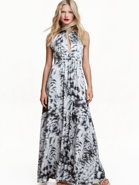 Сукня довга осіння жіноча H&M 0437418-4 34 Сіра від Rozetka на платформі USKIDKA Акція на Сукня довга осіння жіноча H&M 0437418-4 34 Сіра від Rozetka