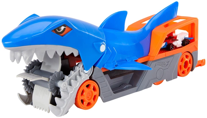 Ігровий набір Hot Wheels Вантажівка-транспортер Акуляча паща (GVG36) - зображення 5