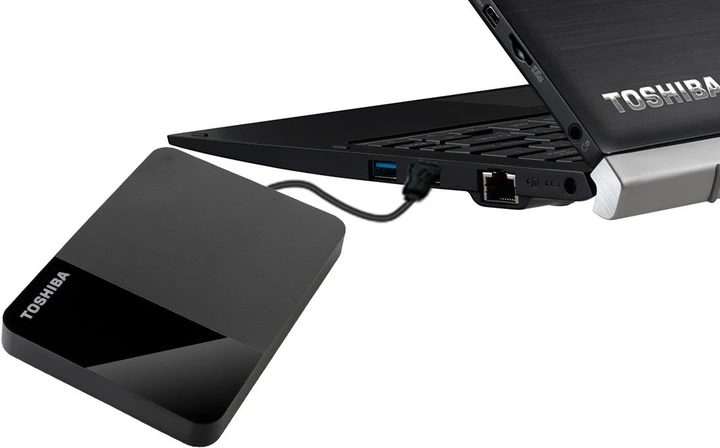 Жорсткий диск Toshiba Hard Drive Canvio Ready 2 TB HDTP320EK3AA 2.5" USB 3.2 Gen 1 External Black (4260557511398) - зображення 5