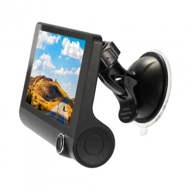 Видеорегистратор автомобильный с 3 камерами и 4-дюймoвым эĸpaнoм Car DVR WDR Full HD 1080P (D-2019090590) - изображение 5