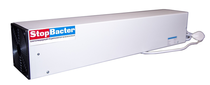 Бактерицидний опромінювач повітря StopBacter 15 Вт / 30 м² - зображення 2