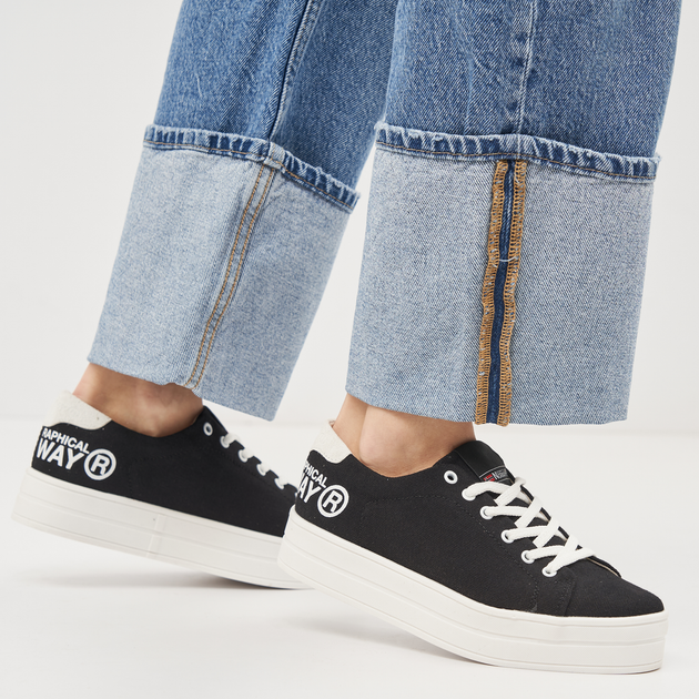 Женские кеды низкие Geographical Norway Zapatilla deportivas casual ...