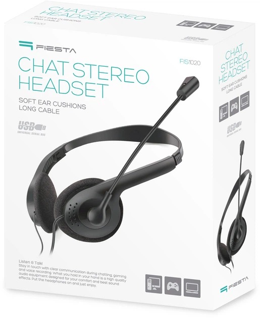 Навушники Fiesta FIS1020 Black - зображення 4