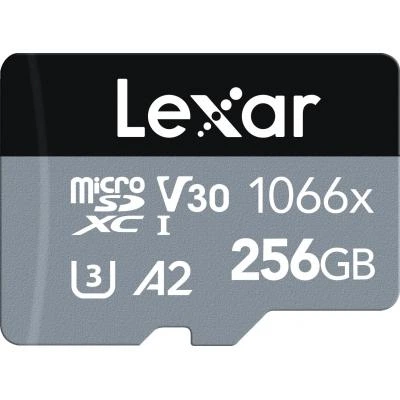 Карта пам'яті Lexar 256GB microSDXC class 10 UHS-I 1066x Silver (LMS1066256G-BNANG). 44725 - Фото 1 Карта пам'яті Lexar 256GB microSDXC class 10 UHS-I 1066x Silver (LMS1066256G-BNANG). 44725 - зображення 1