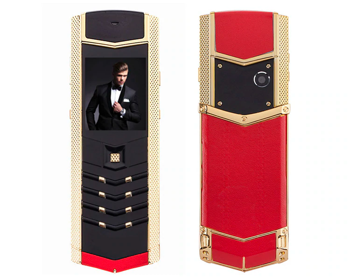 Смартфон H-Mobile V1 Red-Gold - Фото 2 Смартфон H-Mobile V1 Red-Gold - зображення 2