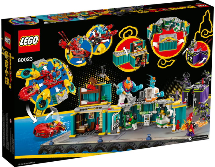 Конструктор LEGO Monkie Kid Дронокоптер команди Малюка Монкі 1462