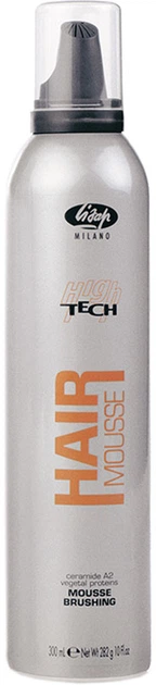 Pianka do modelowania włosów Lisap High Tech Mousse Brushing 300 ml (1708750000019) - Zdjęcie 1 Pianka do modelowania włosów Lisap High Tech Mousse Brushing 300 ml (1708750000019) - obraz 1