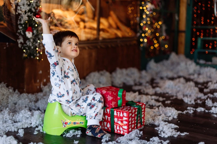 Пижама детская SweetJama Kids "Дино" с карманом на попе 86 - изображение 2