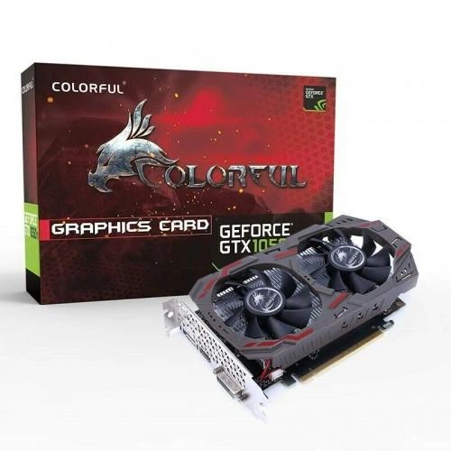 Colorful GeForce GTX 1050Ti, 4GB, twin cooler(GTX1050Ti NE 4G-V) - Фото 1 Colorful GeForce GTX 1050Ti, 4GB, twin cooler(GTX1050Ti NE 4G-V) - изображение 1