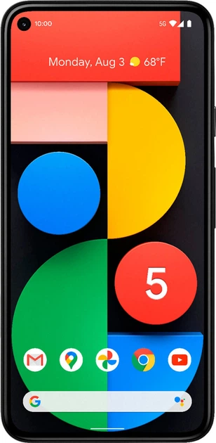 Смартфон Google Pixel 5 8/128Gb Just Black (Global Version) – фото