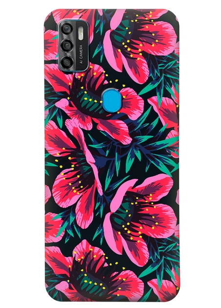Силиконовый чехол ПринтОК для ZTE Blade A7s 2020 - Цветочки - Фото 1 Силиконовый чехол ПринтОК для ZTE Blade A7s 2020 - Цветочки - изображение 1