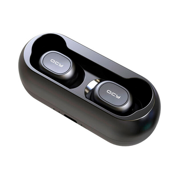 Наушники QCY T1C TWS Bluetooth Earbuds Black купить в интернет-магазине ...