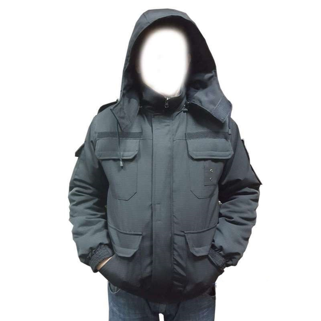 Куртка-бушлат для поліції -20 C Pancer Protection чорний (54-56) - зображення 1