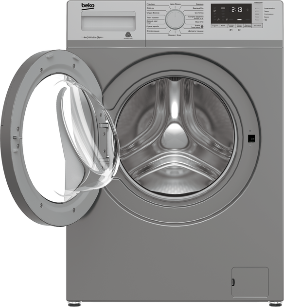 Пральна машина автоматична Beko WUE6512XSS (6510743) Б/У - изображение 4