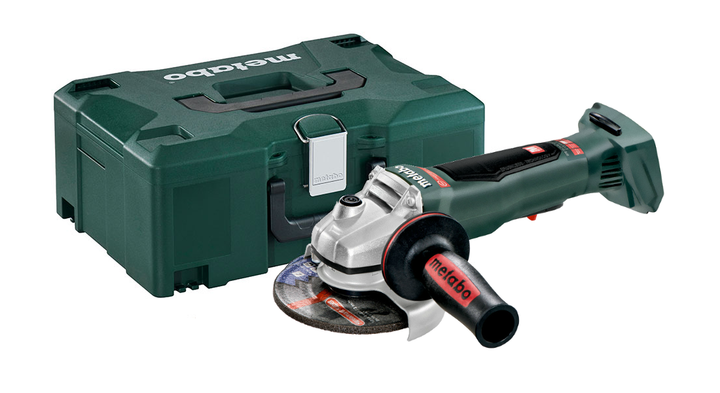 Акумуляторна болгарка Metabo WPB 18 LTX BL 125 Quick Каркас MetaLoc - Фото 2 Акумуляторна болгарка Metabo WPB 18 LTX BL 125 Quick Каркас MetaLoc - зображення 2