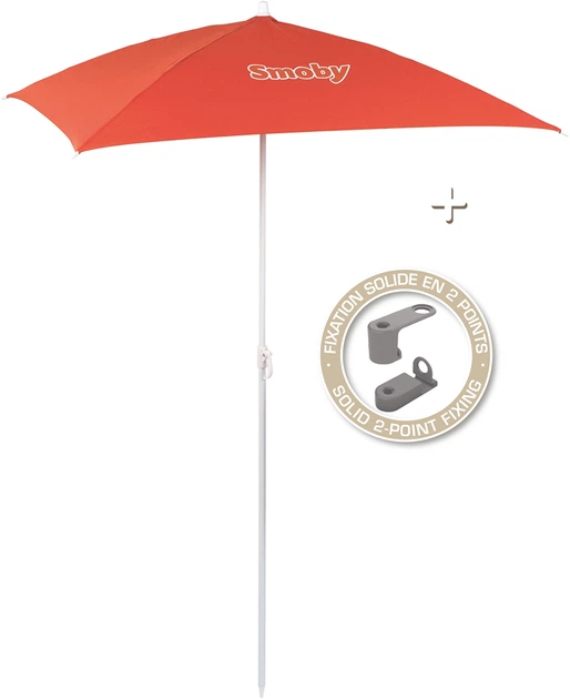Parasol słoneczny Smoby Toys na stół z regulacją wysokości 80x90x150 cm (7600810911) - obraz 2