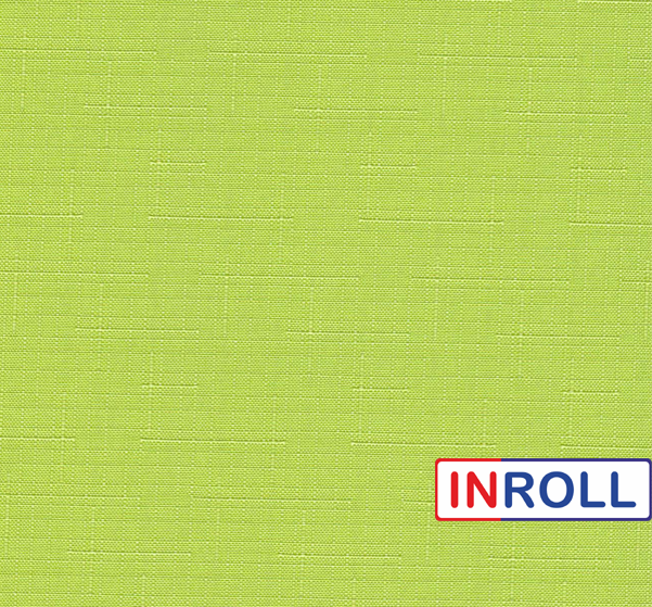 Ролета тканевая INROLL Есо-Mini Plus 105х165 см Len Светло-зеленый 873 - изображение 5