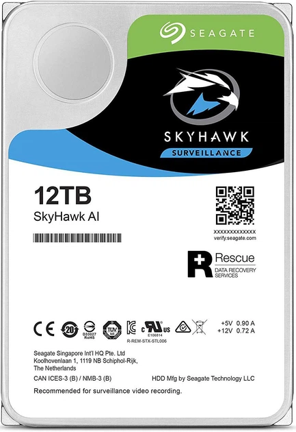 Seagate ST12000VE0007 内蔵ハードディスク 12TB