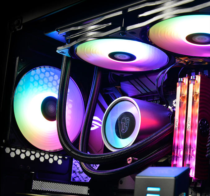 Система жидкостного охлаждения DeepCool Castle 240 RGB V2 - изображение 10