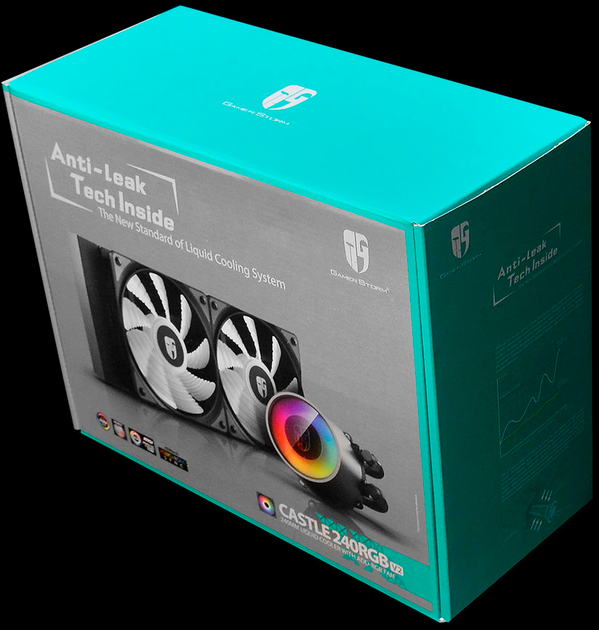 Система жидкостного охлаждения DeepCool Castle 240 RGB V2 - изображение 15