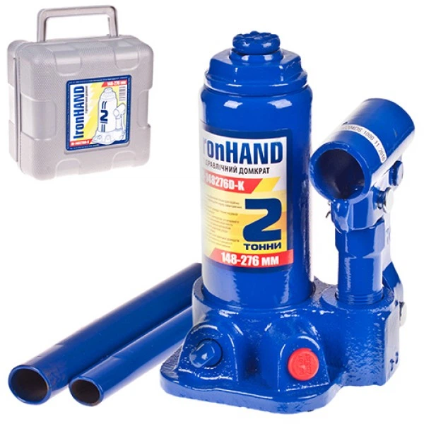 Домкрат Vitol IH-148276D-K 2 т - изображение 3