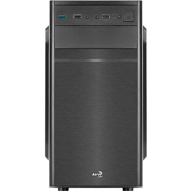 Корпус Aerocool CS-103 Black (CS-103-S-BK-v1 w/450) БП Aerocool VX Plus 450 450W - изображение 2