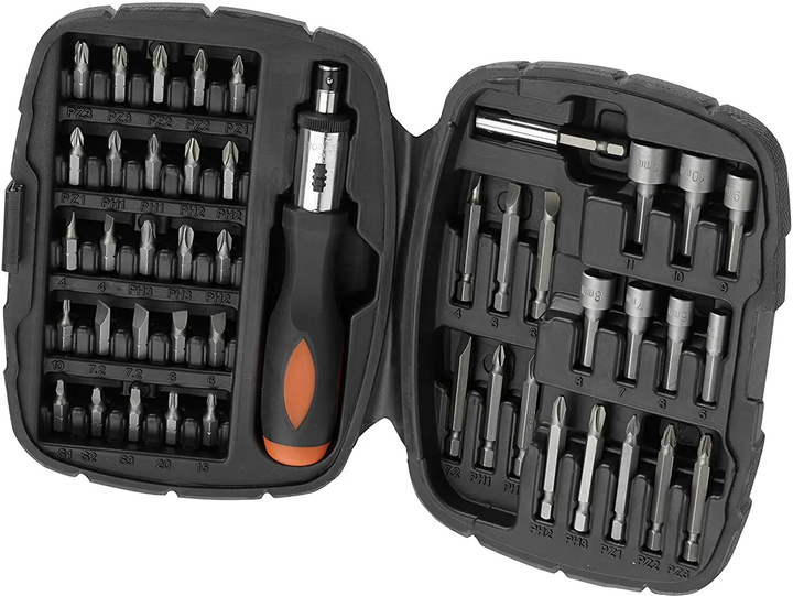 Набор инструментов Black+Decker 45 предметов (A7039) – фото, отзывы ...
