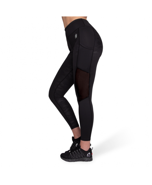 Леггинсы Gorilla Wear Savannah Mesh Tights L Черные/Комуфляжные (9193190003) - изображение 2