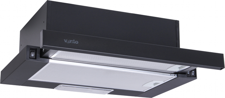 Вытяжка VENTOLUX GARDA 50 BK (700) SLIM - изображение 3