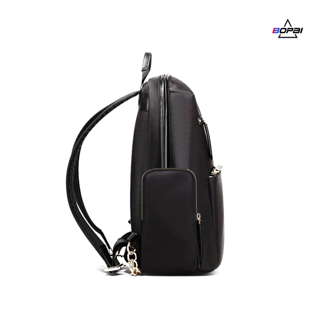 Женский деловой рюкзак BOPAI 62-00121 черный для ноутбука 15.6 '' черный с USB для зарядки смартфона (905333) - изображение 4