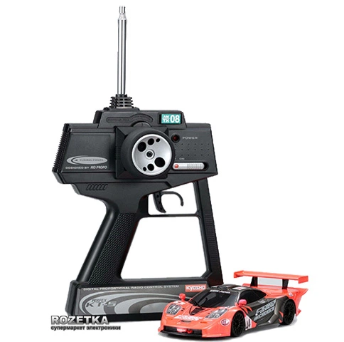 Модель автомобиля Kyosho Mini-Z McLaren F1 GTR No.44 LeMans 1:27.6