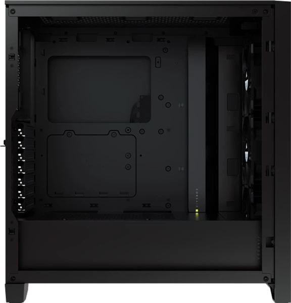Obudowa Corsair iCUE 4000X RGB Szkło hartowane Czarne (CC-9011204-WW) - obraz 7