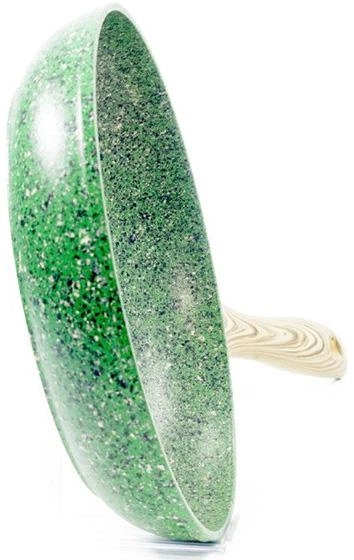 Сковорода Fissman Malachite O20см с антипригарным покрытием EcoStone - изображение 5