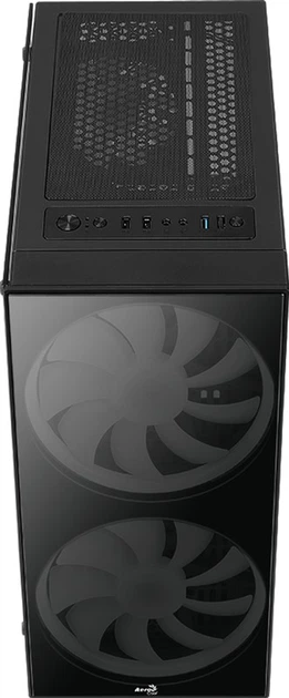 Корпус Aerocool Python ARGB (Python-G-BK-v1) Black - зображення 4