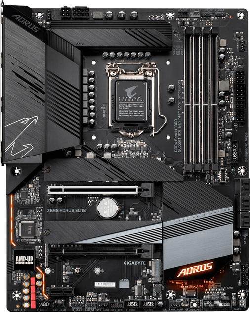 Материнская плата Gigabyte Z590 Aorus Elite (s1200, Intel Z590, PCI ...