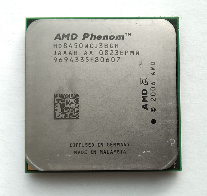 Разгон процессора amd phenom x3 8450