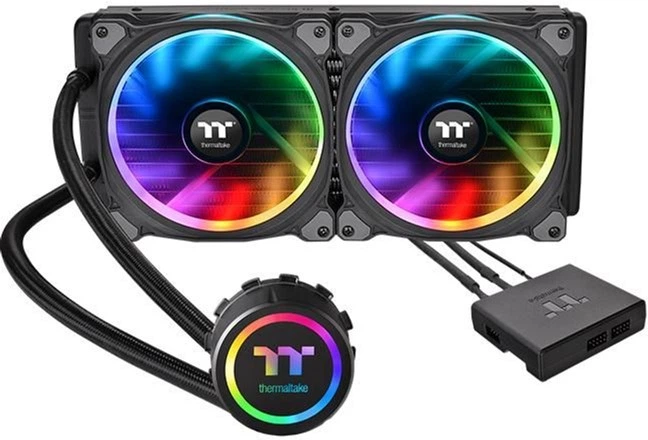 Chłodzenie wodne Thermaltake Floe Riing RGB 280 TT Premium Edition (CL-W167-PL14SW-A) - Zdjęcie 1 Chłodzenie wodne Thermaltake Floe Riing RGB 280 TT Premium Edition (CL-W167-PL14SW-A) - obraz 1