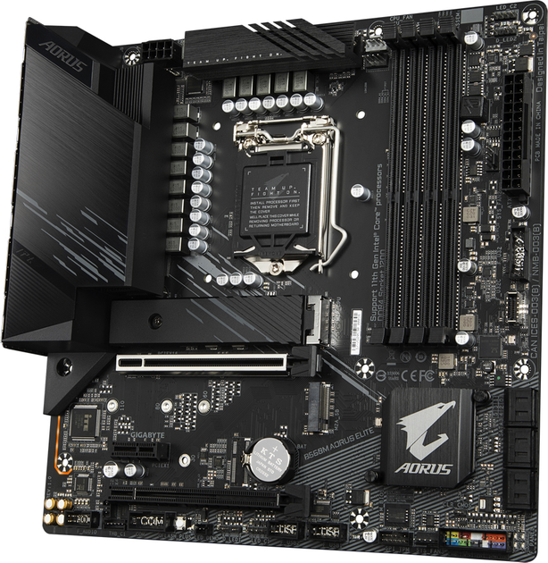 Материнская плата Gigabyte B560M Aorus Elite (s1200, Intel B560, PCI ...