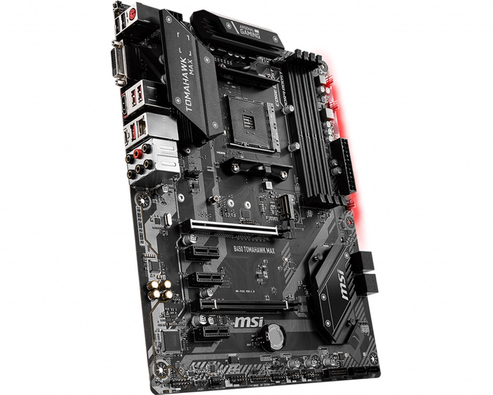 Материнская плата MSI B450 Tomahawk Max Socket AM4 - изображение 3