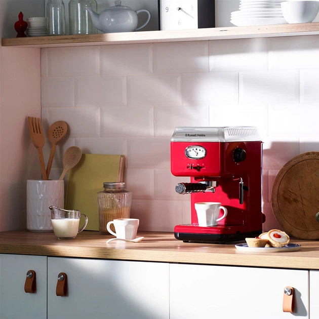 Кофеварка рожковая RUSSELL HOBBS Retro 28250-56 – фото, отзывы