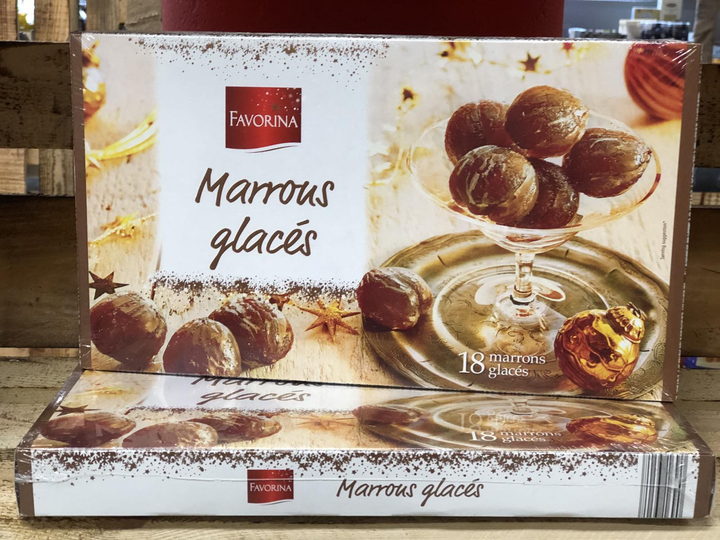 Marrons glacés - Favorina - 18 marrons ou 300 g