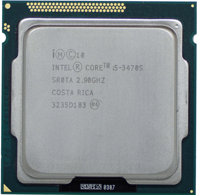 Intel core i5 3470s что означает s