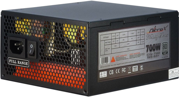 Блок питания Inter-Tech Coba Nitrox Nobility 700 Вт (CN-700 NS 85+) - изображение 3