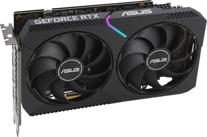 Видеокарта Asus PCI-Ex GeForce RTX 3060 Dual OC 12GB GDDR6 (192bit