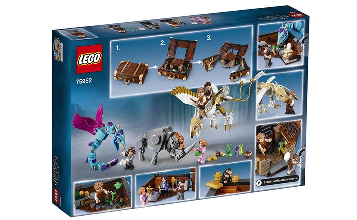 Конструктор LEGO Валіза Ньюта Скамандера 694 деталей (75952) - изображение 6