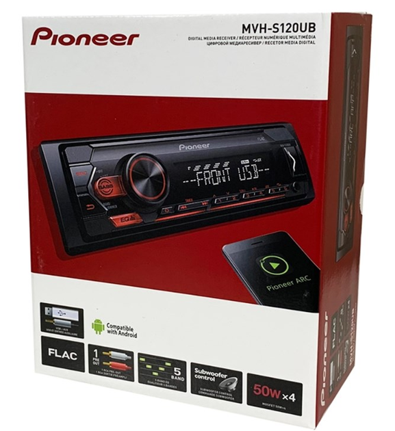 Магнітола Pioneer MVH-S120UB - зображення 2