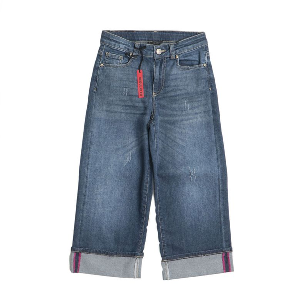 Джинсовые кюлоты PLEASE kids 165 см Синий 4F62 – низкие цены, кредит ...