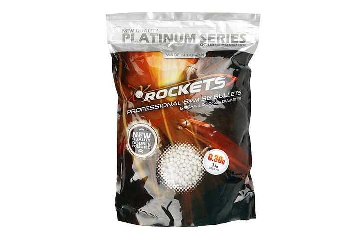 Кулі Rockets Platinum 0,30 g 1 kg - зображення 1