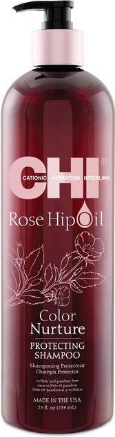 Акція на Шампунь для волосся CHI Rose Hip Protecting Shampoo 739 мл від Rozetka
