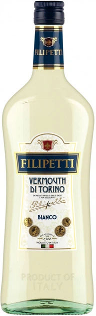 Вермут Valsa Nuovo Perlino Vermouth Bianco Filipetti 1 л білий